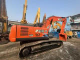 2020 Hitachi Zaxis 200 crawler excavator, side view
