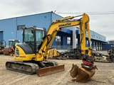 2017 Komatsu PC45 MR mini excavator, side view