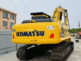 2018 Komatsu PC200-6 crawler excavator rear view
