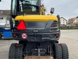 2020 Doosan DX57W-5 wheel excavator, rear view