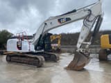 2017 Caterpillar 330F crawler excavator side view