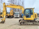 2013 Komatsu PC138US-8 crawler excavator, side view
