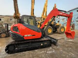 2018 Kubota KX183-3 crawler excavator, side view