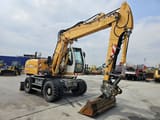 2012 Liebherr A316 LITRONIC wheel excavator side view