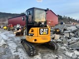 2018 Caterpillar 303.5ECR mini excavator rear view