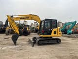 2024 Komatsu PC70-8 mini excavator, side profile view