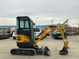 2023 Shantui SE17SR mini excavator, side profile view