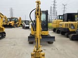 2021 Komatsu PC35MR mini excavator, front view