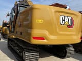 2023 Caterpillar 320GC crawler excavator, rear three-quarter view