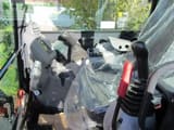 2022 Hitachi ZX33U-6 mini excavator interior cab view
