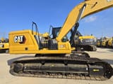 2023 Caterpillar 336GC crawler excavator, side profile view