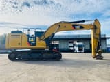 2017 Caterpillar 330FLN crawler excavator side view