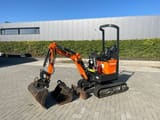 2022 Doosan DX10Z mini excavator, side view