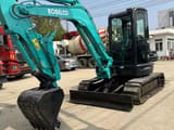 2013 Kobelco SK55SR mini excavator, side view