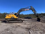 2018 Volvo EC250EL crawler excavator, side view