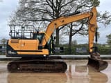 2021 Hyundai HX140LC crawler excavator, side view