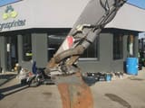 2016 Volvo ECR88D mini excavator boom and bucket detail