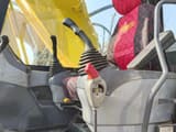 2017 Komatsu PC200-7 crawler excavator interior view