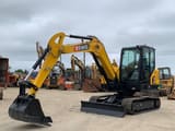2023 RSWG TZ60 mini excavator, side view