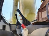 2018 Komatsu PC300-7 crawler excavator interior view