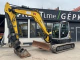 2017 Wacker Neuson ET90 crawler excavator, side profile view