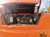 2021 Hitachi ZX70 crawler excavator engine compartment view
