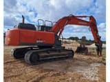 2016 Hitachi ZX300LCN-6 crawler excavator, side view