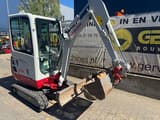 2020 Takeuchi TB216 mini excavator, side view
