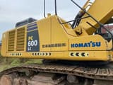 Komatsu PC600 LC-8 crawler excavator side view