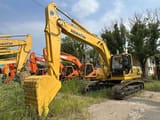 2022 Komatsu PC240LC-8 crawler excavator, front three-quarter view