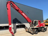 2004 Sennebogen 830M material handler side view