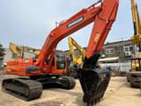 2020 Doosan DX225 crawler excavator, side view