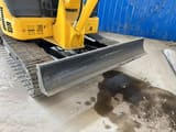2023 Komatsu PC-55MR mini excavator front blade view