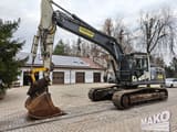 2015 Komatsu PC290LCD crawler excavator, side profile view