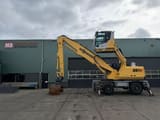 2021 Sennebogen 821M E material handler, side profile view
