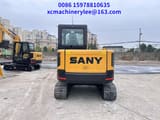 2024 Sany 55U mini excavator rear view