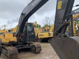 2013 Volvo EC200DL crawler excavator, front three-quarter view