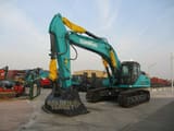2024 Sunward SWE400E-3H excavator, front three-quarter view