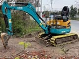 2024 Kubota U15 mini excavator, side view