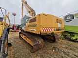 1996 Liebherr R942 crawler excavator rear view