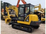 2024 Komatsu PC56 mini excavator, side profile view