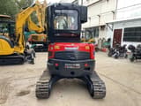 2022 Kubota U35 mini excavator, rear view