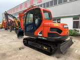 2025 Doosan DX75-9C crawler excavator, rear three-quarter view
