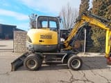 2015 Wacker Neuson 6503-2 wheel excavator side view
