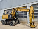 2016 Hitachi ZX170W-5 wheel excavator, side profile view