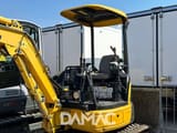 2019 Komatsu PC26MR-3 mini excavator operator station view