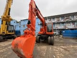 2016 Doosan DH150W-7 wheel excavator, front three-quarter view
