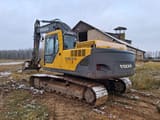 2007 Volvo EC210BLC crawler excavator, rear three-quarter view