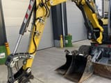 2023 Wacker Neuson EW65 wheel excavator boom and bucket view