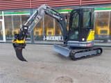 2024 Eurotrac HE26-SR mini excavator, side view
